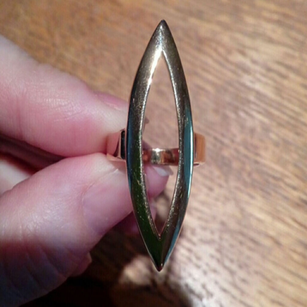 Sz 6.25 Gold over Sterling Ring - Picture 4 of 8